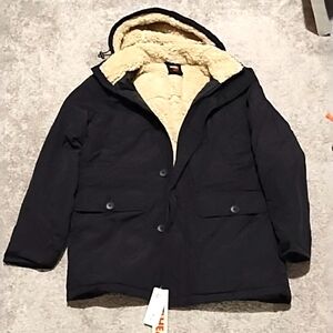 Men's size medium black warm winter coat